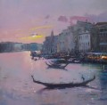 der Canal Grande Venedig abstrakte Seestück